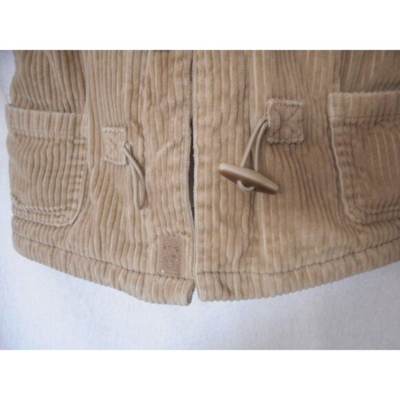 Beige Corduroy Sz 18m winter coat Cuddle Bear - Picture 5 of 6